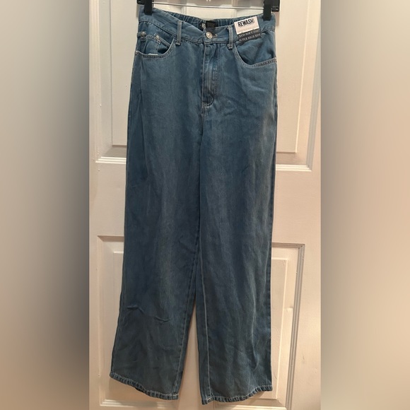 Women’s jeans, REWASH Brand eco soft denim 7/28 super high rise, stretch waste - Picture 11 of 11